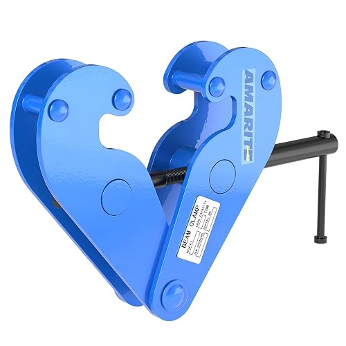 Amarite Vertical Beam Clamp 4400lbs (2 Ton) Working Load Limit in ...