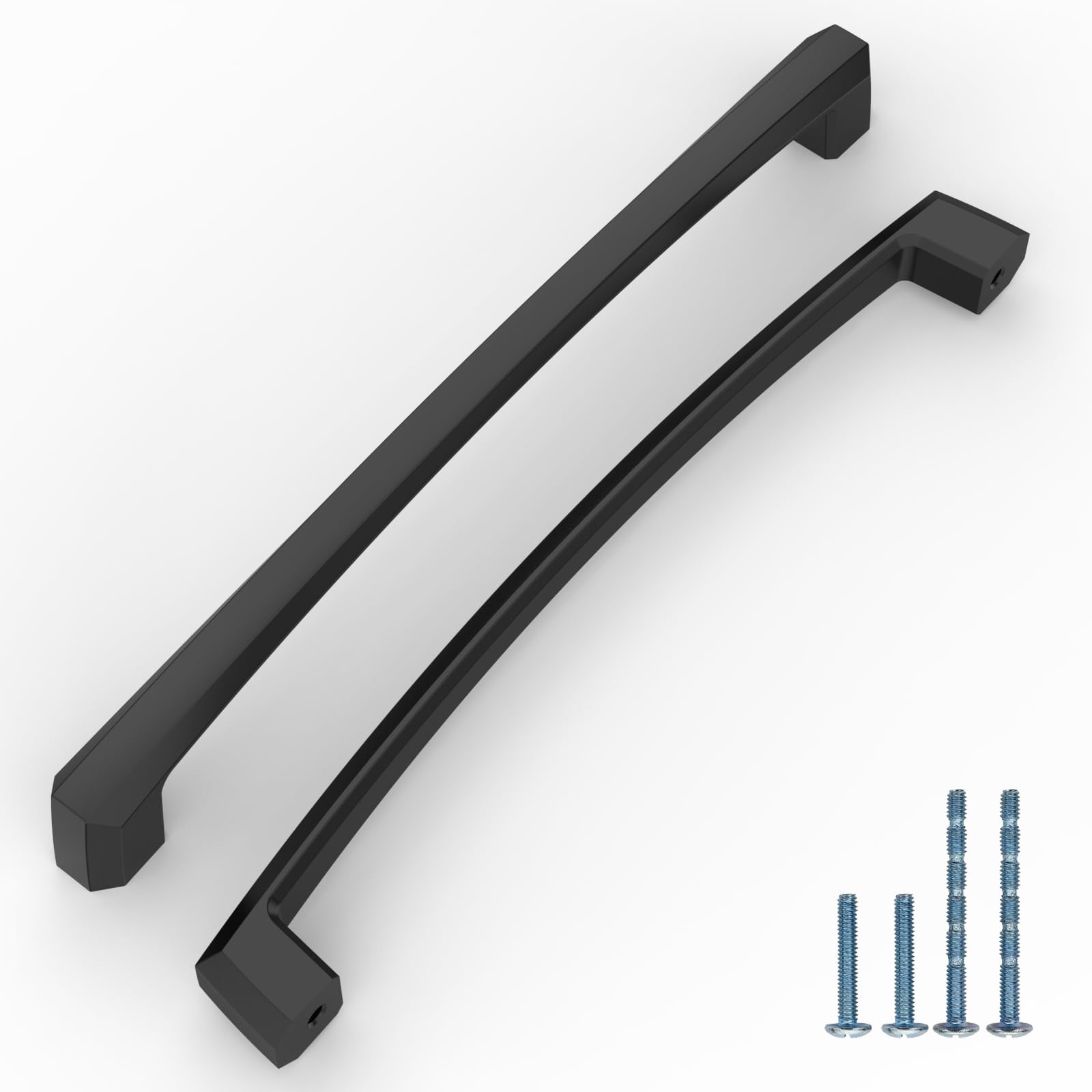 Photo 1 of KNOKLOCK 10 Pack 9 Inch(228mm) Kitchen Cabinet Handles Matte Black Cabinet Pulls Kitchen Cabinet Hardware Drawer Pulls for Dresser Cupboard Wardrobe