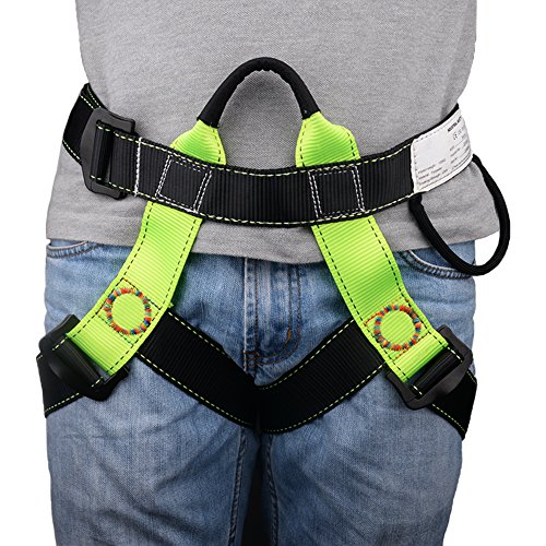 Brightfour Climbing Harness, Half Body Beginner Harness, Safety Belt