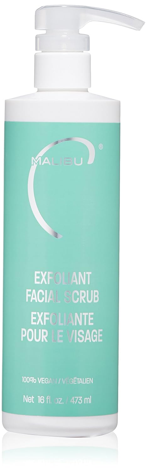Malibu C Exfoliant Facial Scrub, 16 Fl Oz