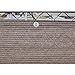 Alion Home Elegant Privacy Screen Fence Mesh Windscreen for Backyard Deck Patio Balcony Pool Porch Railing 3 FT Height-Brown/Mocha (3' x 10')