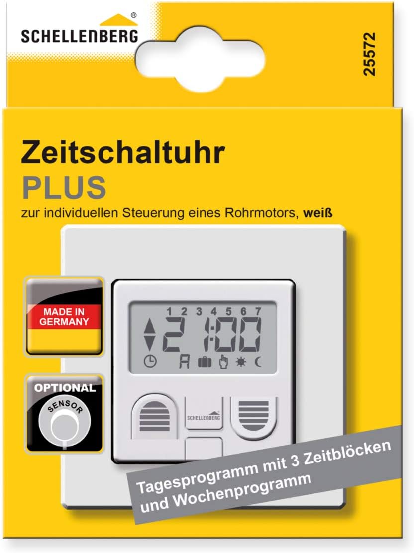 Schellenberg Time SCHALTUH2 25571 Variation, 25572, Weiß - Image 3