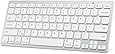 Anker Bluetooth Ultra-Slim Keyboard for iPad Air 2 / Air, iPad Pro, iPad mini 4 / 3 / 2 / 1, iPad 4 / 3 / 2 , New iPad 9.7"(2017), Galaxy Tabs and Other Mobile Devices (White)