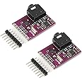 JESSINIE 2Pcs Si4703 RDS FM Radio Module 76-108 MHz Tuner Evaluation RDS Development Board AVR ARM PIC USB FM radio for Arduino