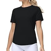 THE GYM PEOPLE Women's Workout Short Sleeve Breathable T-Shirts Athletic Yoga Tee Tops