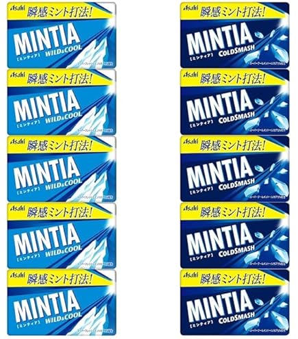 Amazon.com : Mintia Assortment 0.2oz 2Types × 5pcs Japanese Tablet