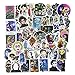 Tim Burton's The Nightmare Before Christmas Movies Theme Stickers Laptop Stickers Waterproof Skateboard Snowboard Car Bicycle Luggage Decal 50pcs Pack