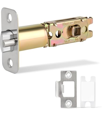 Loquet à Mortaise Union 2657 – 65mm, Vertical, Finition Laiton, Style Traditionnel
