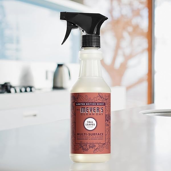 MRS. MEYER’S CLEAN DAY MULTI-SURFACE EVERYDAY CLEANER, FALL LEAVES SCENT, 16 FL OZ BOTTLE