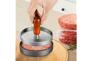 1pc Non-Stick Burger Press Mold for Grilling - Durable Aluminum Alloy, Perfect for Beef, Vegetables, and Cheese Burgers, Idea