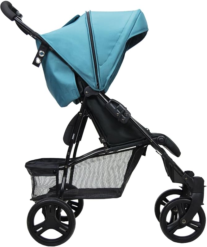 CADIZ Ultralight Stroller, reclinável, dossel SPF50+, arnês de 5 pontos, dos 6 meses aos 17 kg, cor petróleo
