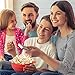 Silicone Microwave Popcorn Maker Popper – Holds Up to 10 Cups of Popcorn – BPA & PVC Free – Easy to Wash With Space Saving Collapsible Design – Healthy Popcorn Machine for Kids or Adults