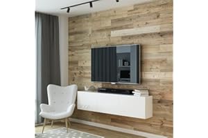 SIBERIAN HERITAGE Barnwood Planks - Shiplap Boards for Wall - 12 Reclaimed Wood Planks for Farmhouse Decor - Natural Brown (20 sq. ft, 47 x 5 x 0.3 Inch) - DIY (Glued or Nailed)