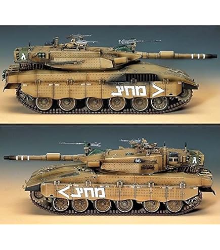 Amazon.com: 1/35 Merkava Mk.IID Mk 2D 13286 - Plastic Model Kits