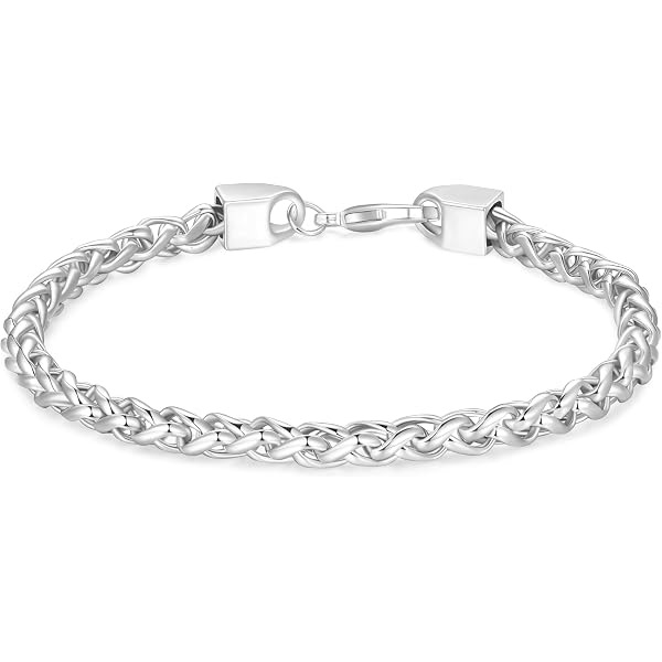 10mm Mens Double Braid Chain Bali Handmade 925 Sterling