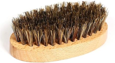 Amazon Co Jp Cffdoisz 木の櫛 8 5cmのメンズの自然なイノシシ剛毛のひげブラシの硬い顔 マッサージ口ひげ櫛の楕円形の森の携帯用スタイリングツール ホーム キッチン