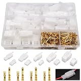 Seamaka 432pcs Automotive Electrical Wire Connectors Kit 2.8mm 2 3 4 6 9 Pin Automotive Electrical Wire Male Female Socket Plug and Pin Header Crimp Wire Terminals Connector Assortment Kit