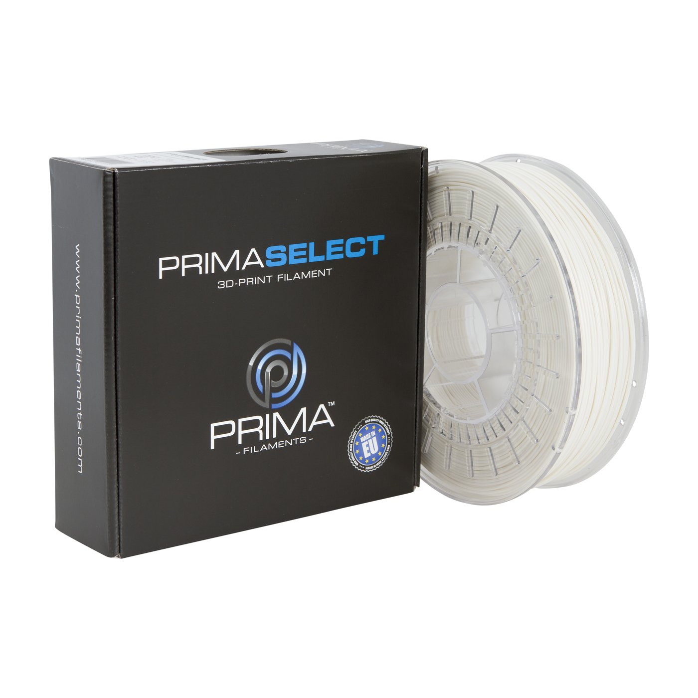 Prima Filaments PS-ABS-175-0750-WH PrimaSelect ABS Filament, 1.75 mm, 750 g, White