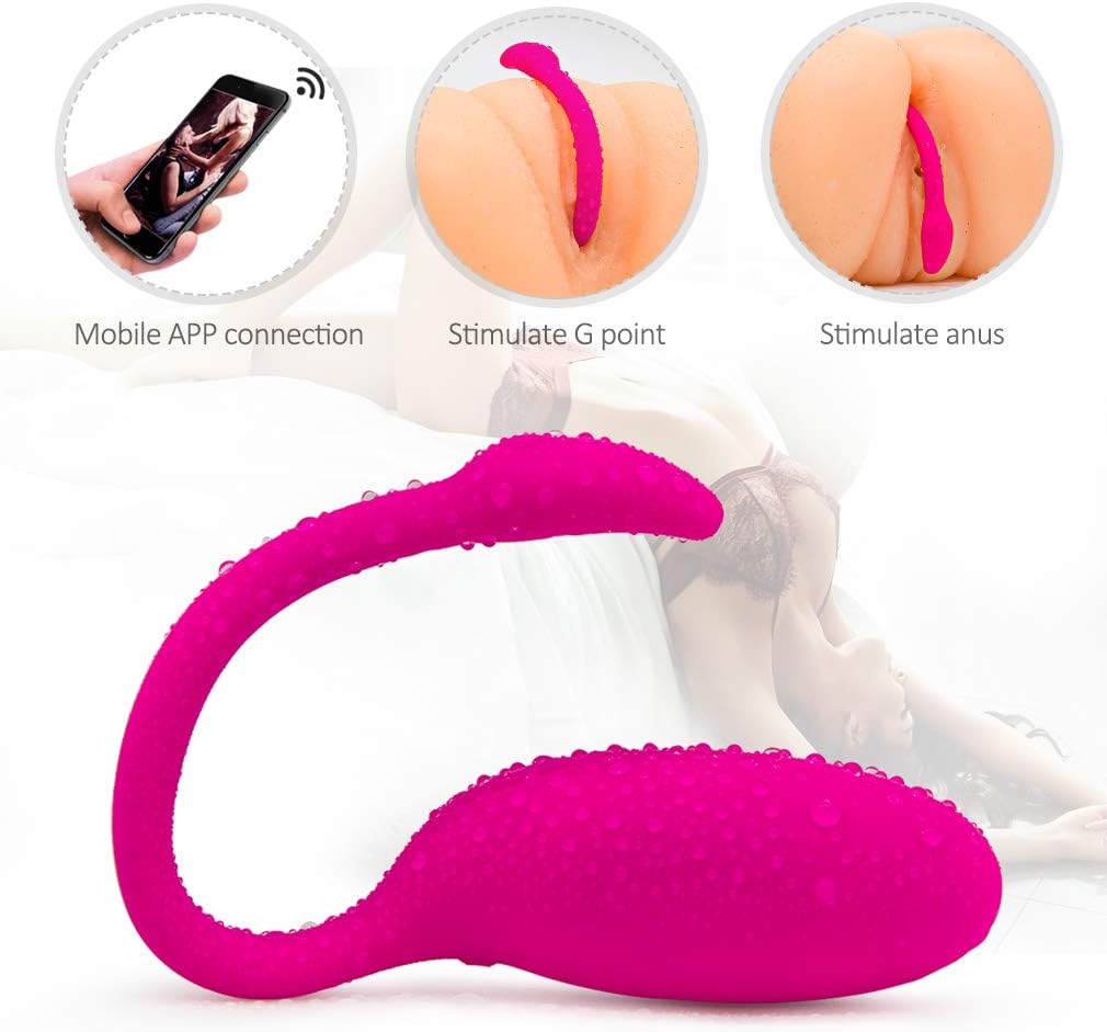 U Shape Exercise with APP & Vibration,Smart Wearable Silent Kegel Ben Wa Balls for Women Tightening & Pelvic Floor Exercises for Beginners & Advanced