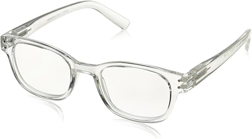 clear round reading glasses