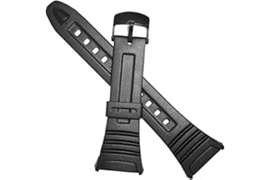 Genuine Casio Watch Band Black Rubber Strap 10076822 W-96H-1A W-96H-1B W-96H-2A W-96H-3A W-96H-4A2 W-96H-4A W-96H-9A