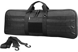 XTACER Tactical Bow Case MOLLE Recurve Takedown Bow Case Fully Padded Case with Shoulder Strap