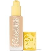 Kosas Revealer Skin-Improving Foundation with SPF 25 Protection - Hydrate, Brighten, Soothe, Plump, Protect Skin - Smoothing Texture, Natural Finish and Clean Formula - Very Light Neutral 100