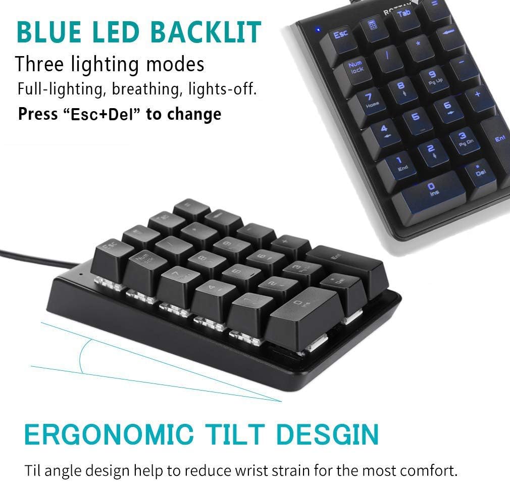 Mechanical numeric keypad system