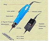 Proskit UPT-32007D Variable-frequency Electric Screwdriver Torque Adjustment with 2 Electric Screwdriver Bits by GokuStore