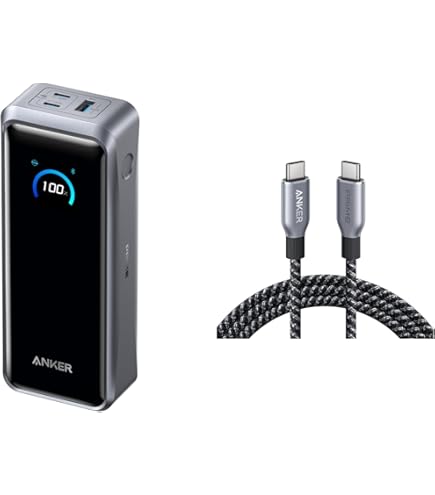 Amazon.com: Anker Prime Power Bank & Nano USB C Cable & Battery