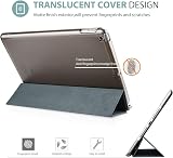 ProCase iPad 10.2 Gen Case 9th 8th 7th Slim Translucent Back Matte Grey view 4