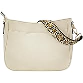 CIVECHOL Crossbody Bag for Women Bohemian Vintage Stylish Purse Vegan Leather Shoulder Bag with Adjustable Wide Strap