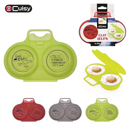 Cuisy KC2152 - Dispositivo para cocinar huevos en las microondas ...