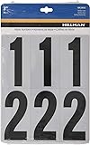 Hillman 843445 Reflective Adhesive Mailbox Number