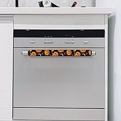 ASQVTIFE Halloween Fridge Door Handle Covers Set of