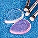 amoore 2-pack Makeup Sponge Silicone Makeup Blender Foundation Sponge Concealer Sponge Applicator Sponges (Pack of 2)