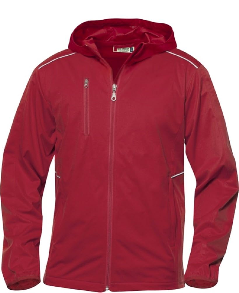 Mens Lightweight Hooded Waterproof Softshell Jacket, 4 Colour Options