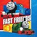 Thomas the Tank Engine Party Pack for 16 Guests - 16 Dessert Plates and 16 Beverage Napkins