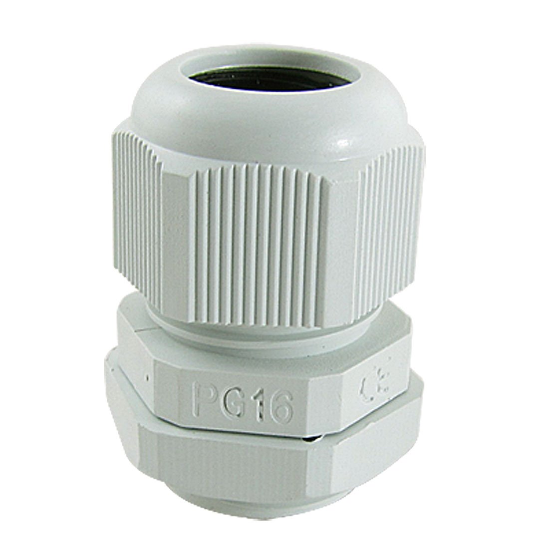sourcingmap 10 Pcs Waterproof PG16 White Plastic Cable Glands Joints