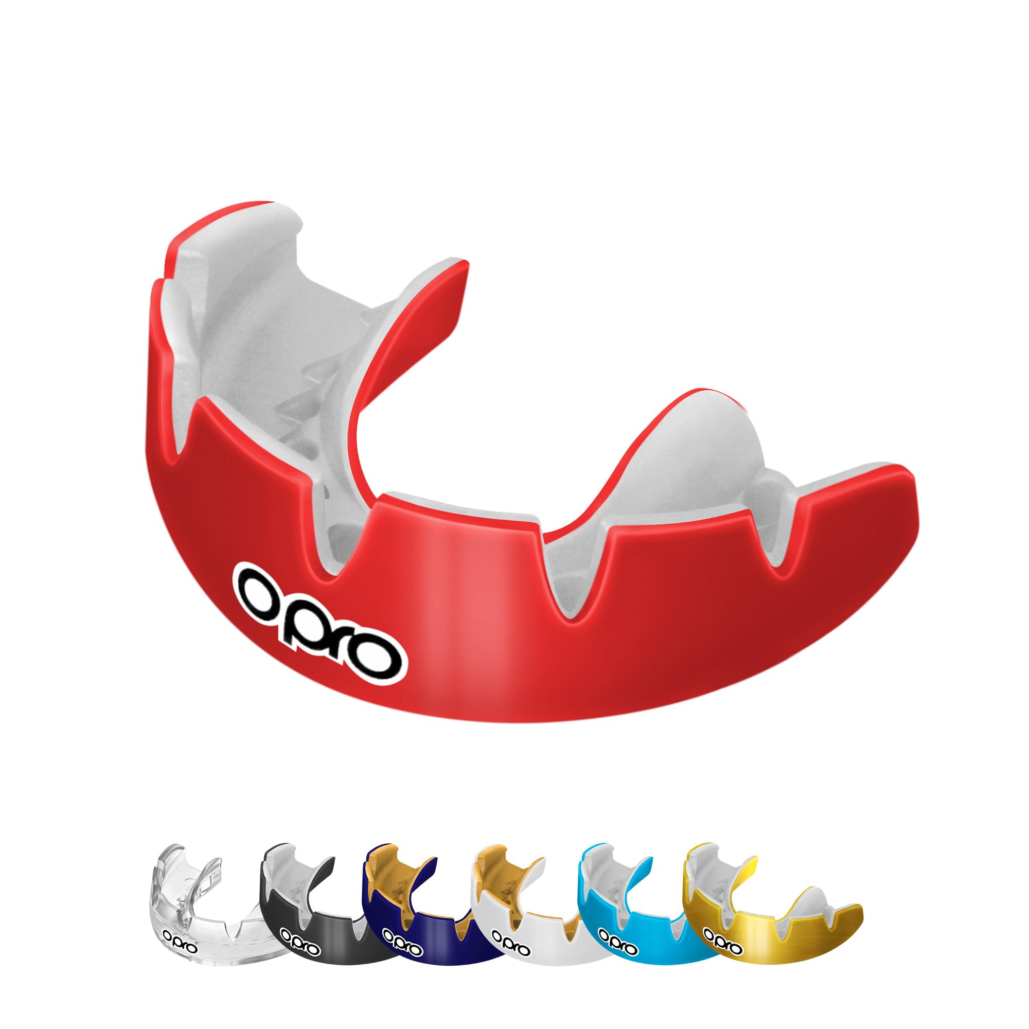 OPRO Instant Custom-Fit Mouthguard for Braces – Gum Shield Adult (Age 10+) – OPRO Mouth Guard Boxing and MMA, Easy Self-Fit Gum Shield Rugby and Hockey - Maximum Protection with Dental Warranty — image 1