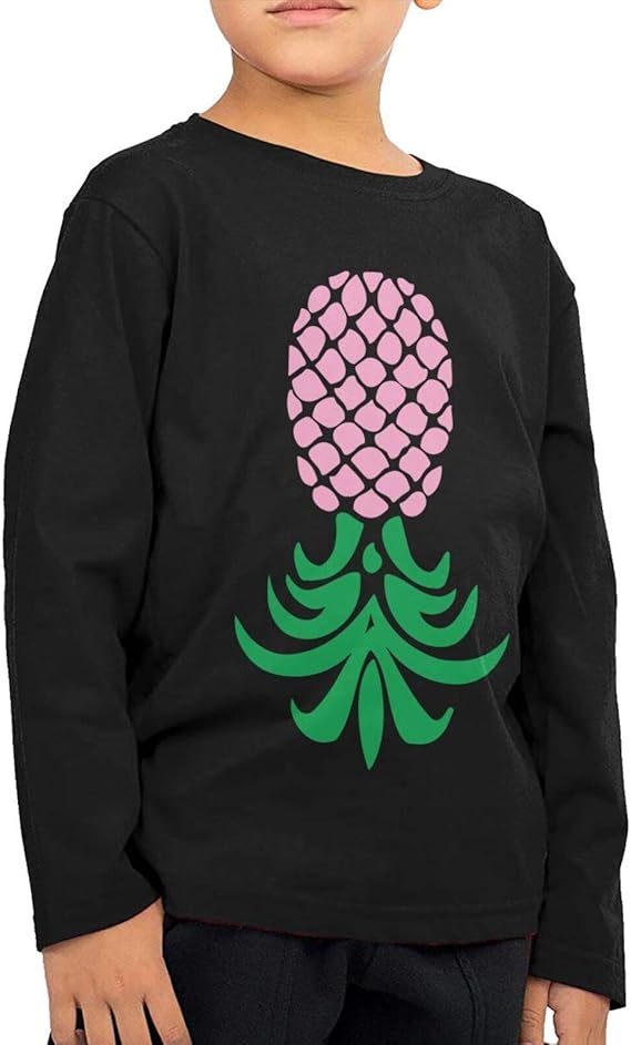 YNJH8HGW Children's Upside Down Pineapple ComfortSoft Long