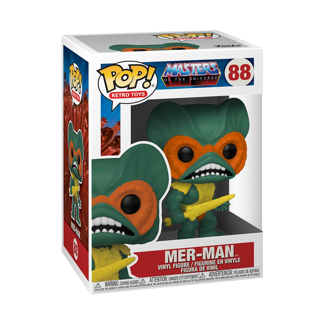 Funko POP! Vinyl: Masters Of the Universe - Mer-Man - Merman - Masters Of the Universe - Collectable Vinyl Figure - Gift Idea - Official Merchandise - Toys for Kids & Adults - TV Fans