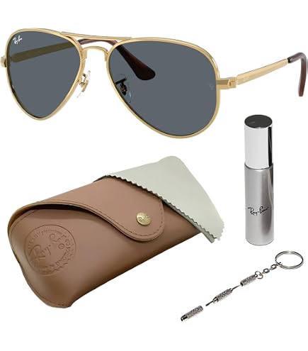 Amazon.com: Ray-Ban Unisex RB3689 Aviator Metal II Aviator