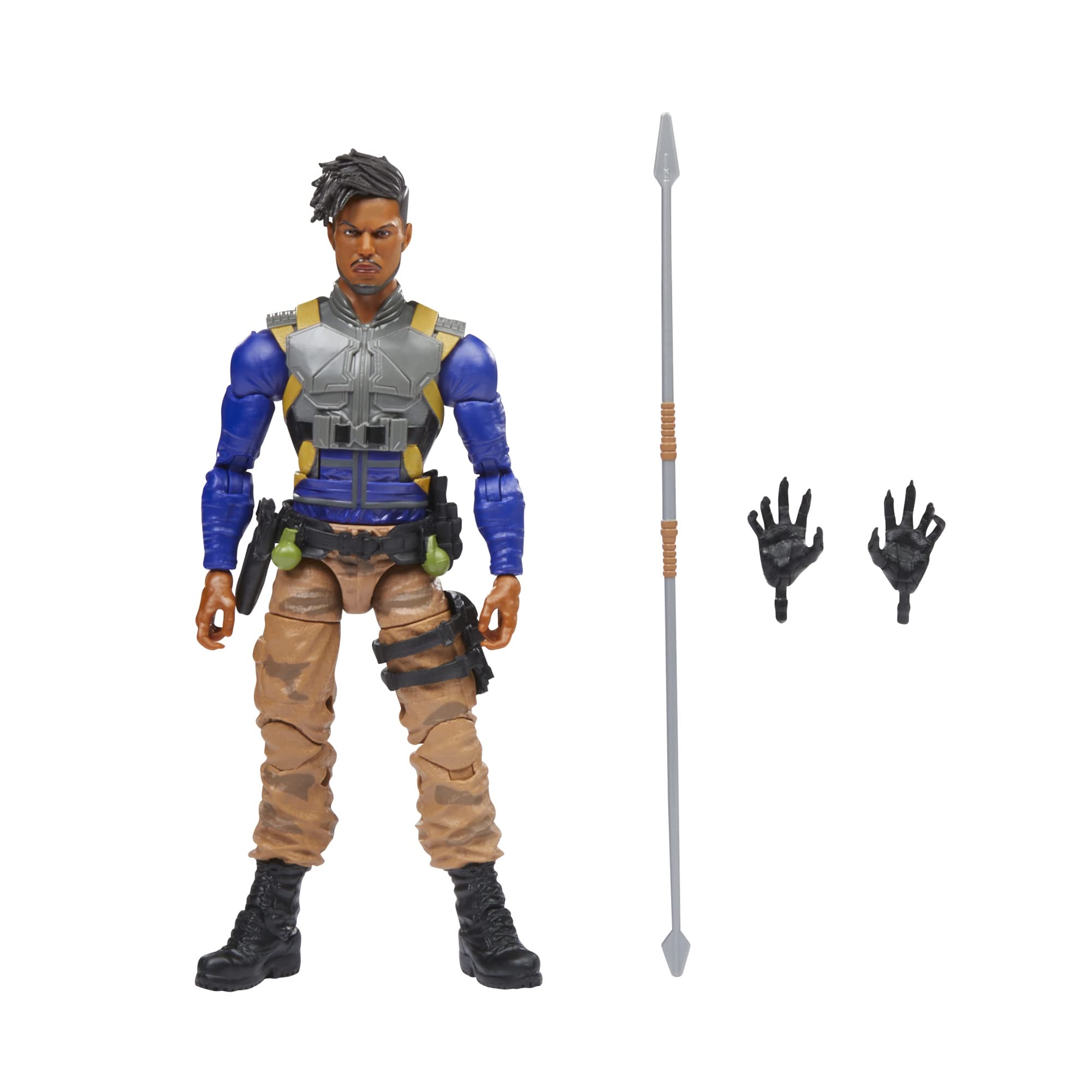 Killmonger de la serie Marvel Legends, ¿y si…? Figuras de acción coleccionables de 6 pulgadas, juguetes para edades de 4 años en adelante