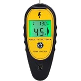 Electric Fence Tester and Fault Finder,Digital Electric Fence Tester 15kv | 0.2-15kV range with back-light,Multifunction,Show volts/amps/direction,Has 9V battery,Quick fault location,For wire/tape/rope