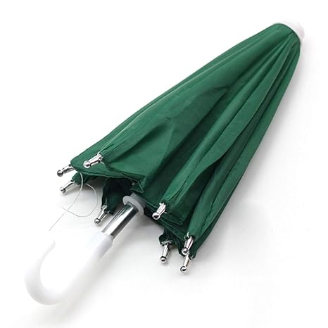 ellaroom Incredible 18 Inch Doll Hot Pink Umbrella, Handle Loop, Open and Closes Perfect for 18 Inch American Girl Dolls Umbrella(None Green)