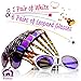 Bachelorette Party Sunglasses - 7 Pairs of Bride Tribe Glasses - Bridal Shower Decorations - Best Bachelorette Party Favors