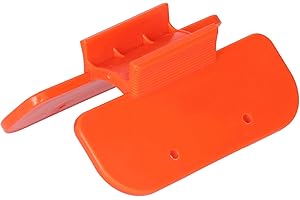 Bullnose Trim Gauge, Flush Trim Jig Corner Trimmer for Floor Installation, Woodworking Tools, Red
