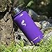 Stainless Steel Insulated Water Bottle - Wide Mouth Leak Proof Vacuum Outdoors Coffee Mug - Ice Cold Up to 24 Hrs / Hot 13 Hrs Double Walled Flask - Laser Marking