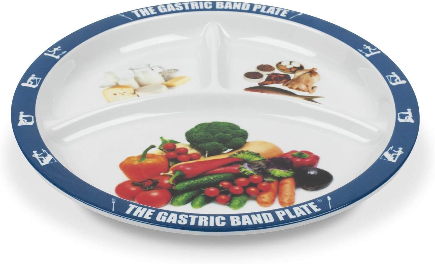 The Gastric Band Plate® Increment Bottle® Pink Infuser Diet Slimming Weight Loss Set